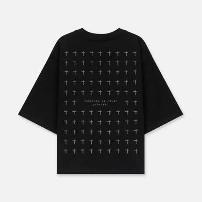 RTA x DDG Austin Black Grid T-Shirt