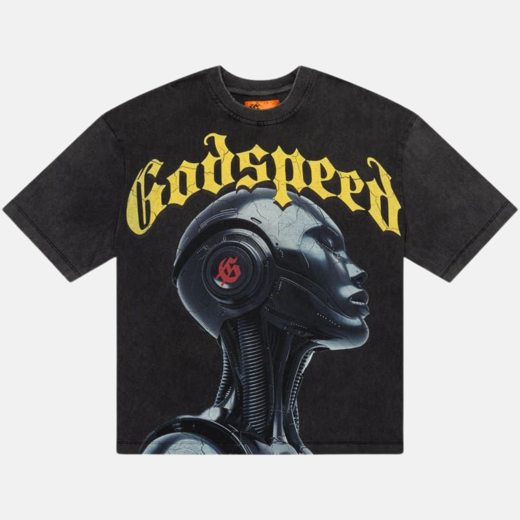 Godspeed Alexa Black Wash T-Shirt