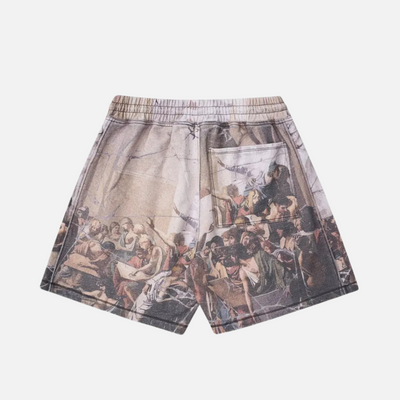 AlphaStyle Vici Printed Sweat Shorts