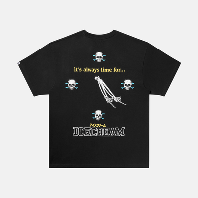 Ice Cream Powers Black T-Shirt