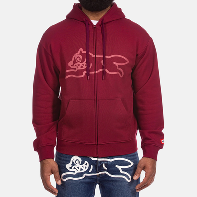 Ice Cream Boost Burgundy Hoodie