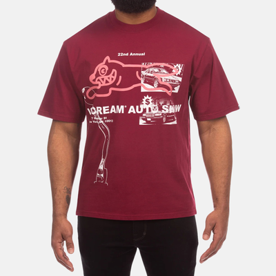 Ice Cream Blinker Burgundy T-Shirt