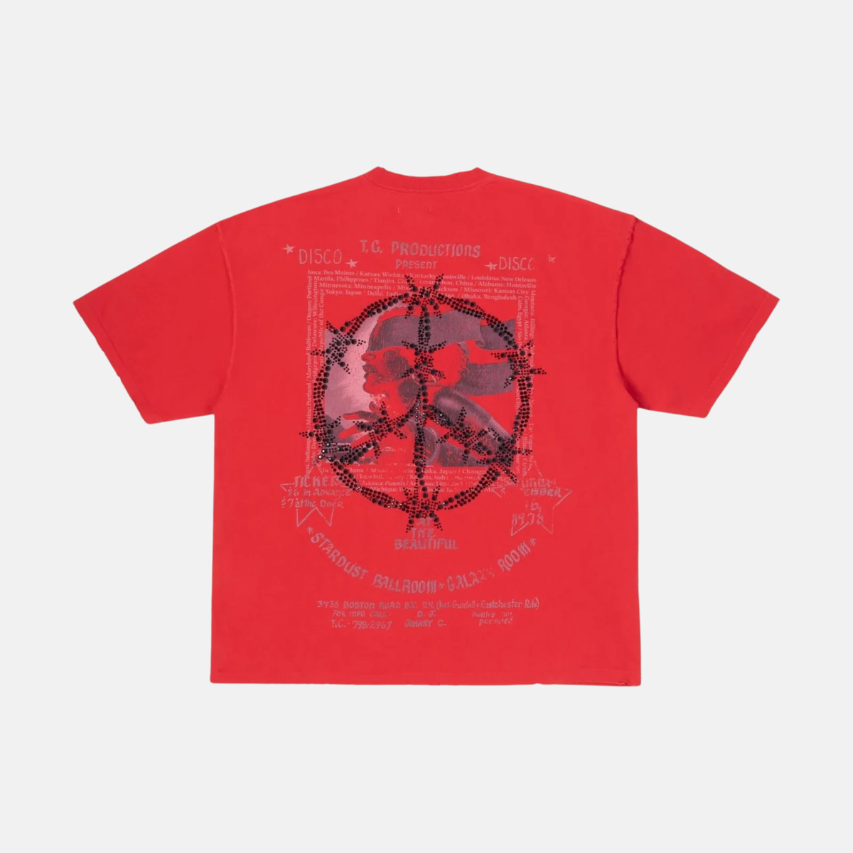 BLDG4 Red Basilique T-Shirt