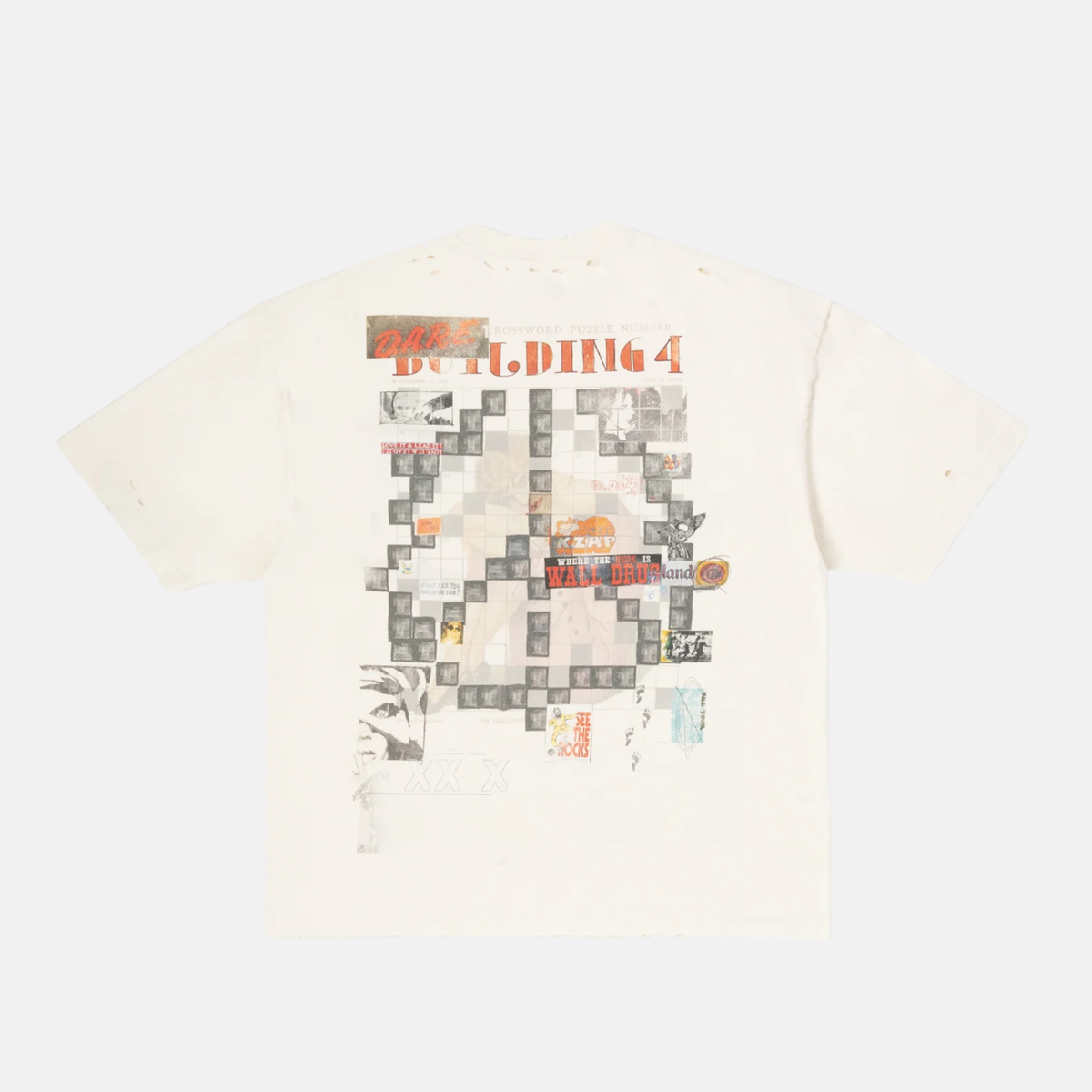 BLDG4 Antique White Modular T-Shirt