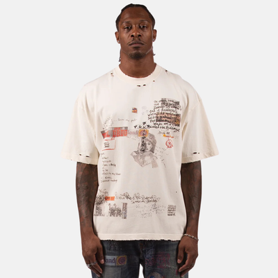 BLDG4 Antique White Modular T-Shirt