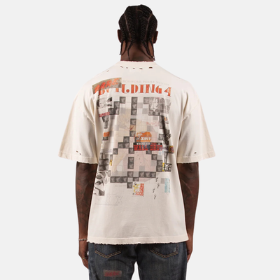 BLDG4 Antique White Modular T-Shirt