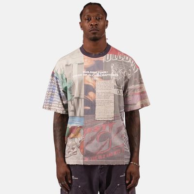 BLDG4 Antique White Layer T-Shirt