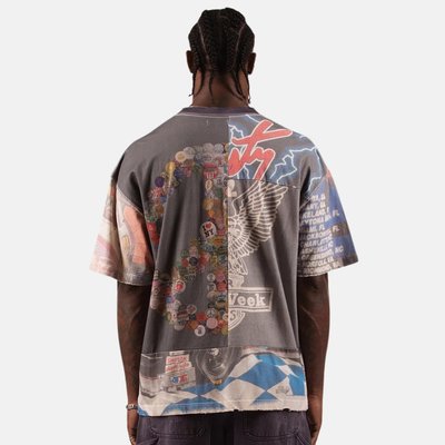 BLDG4 Antique White Layer T-Shirt