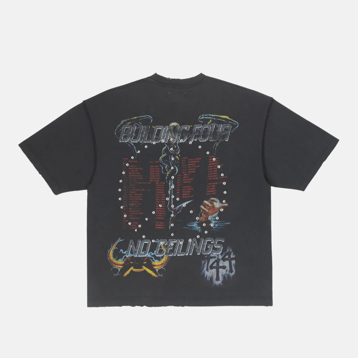 BLDG4 Black Precast T-Shirt