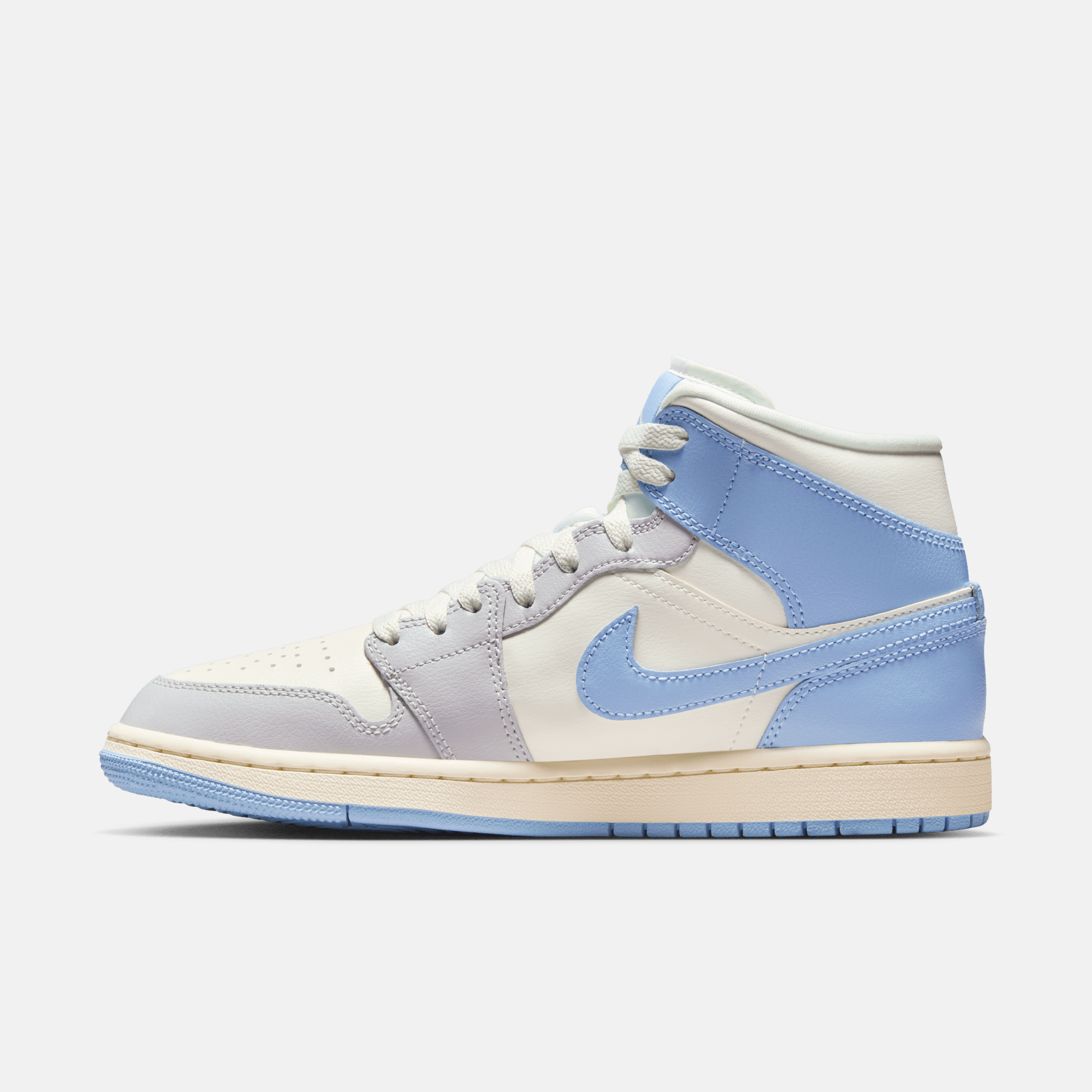 Air Jordan Women's 1 Mid Psychic Blue