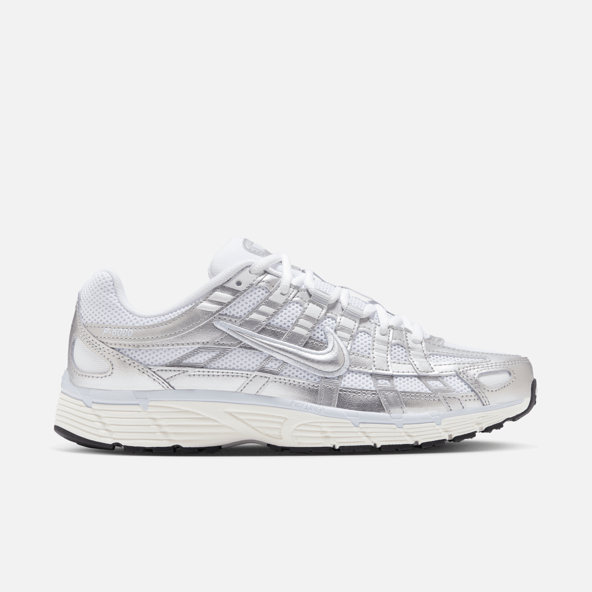 Nike Women's P-6000 White Blue Tint Sail Metallic