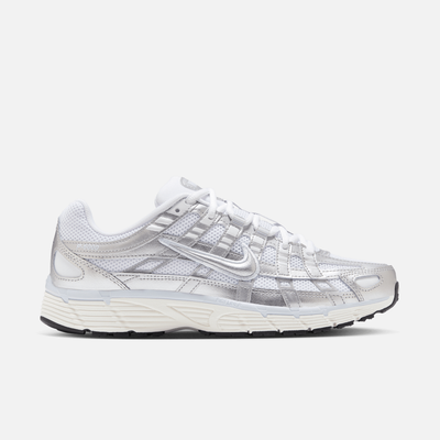 Nike Women's P-6000 White Blue Tint Sail Metallic
