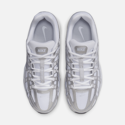 Nike Women's P-6000 White Blue Tint Sail Metallic