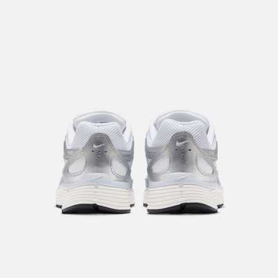 Nike Women's P-6000 White Blue Tint Sail Metallic
