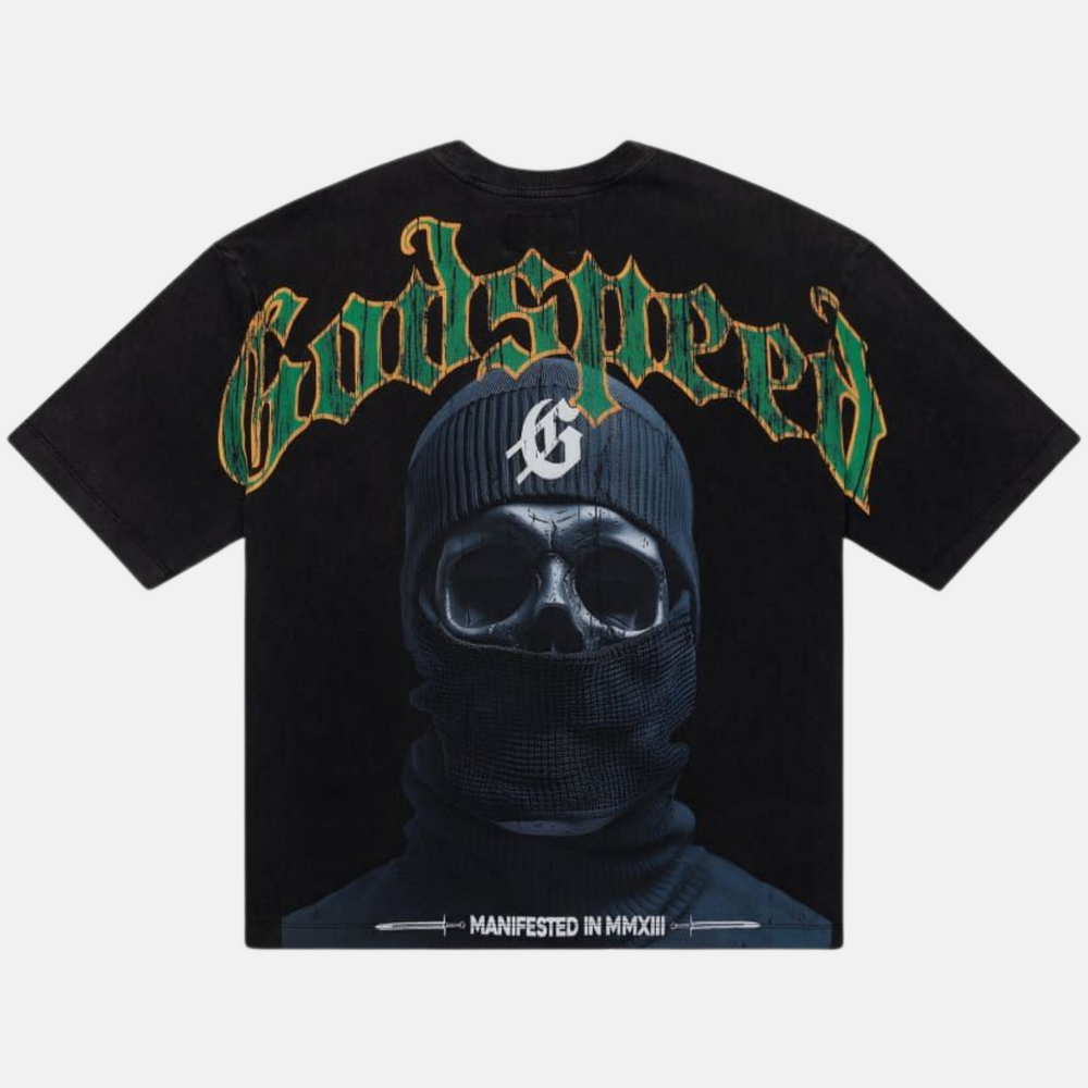 Godspeed Balaclava Szn Black Wash T-Shirt