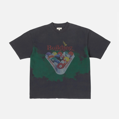 BLDG4 Charcoal Art Billiard T-Shirt