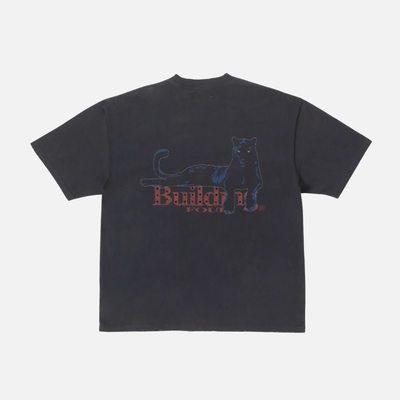 BLDG4 Charcoal Art Billiard T-Shirt