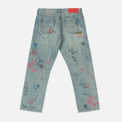 BLDG4 Steel Wash Capital Jeans
