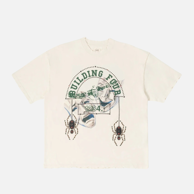 BLDG4 Antique White Notre Dame T-Shirt
