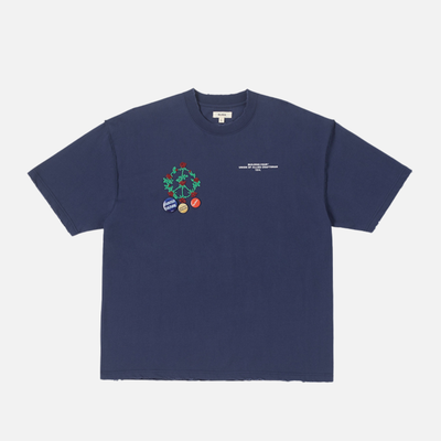BLDG4 Patriot Blue Collosseo SS Knit T-Shirt