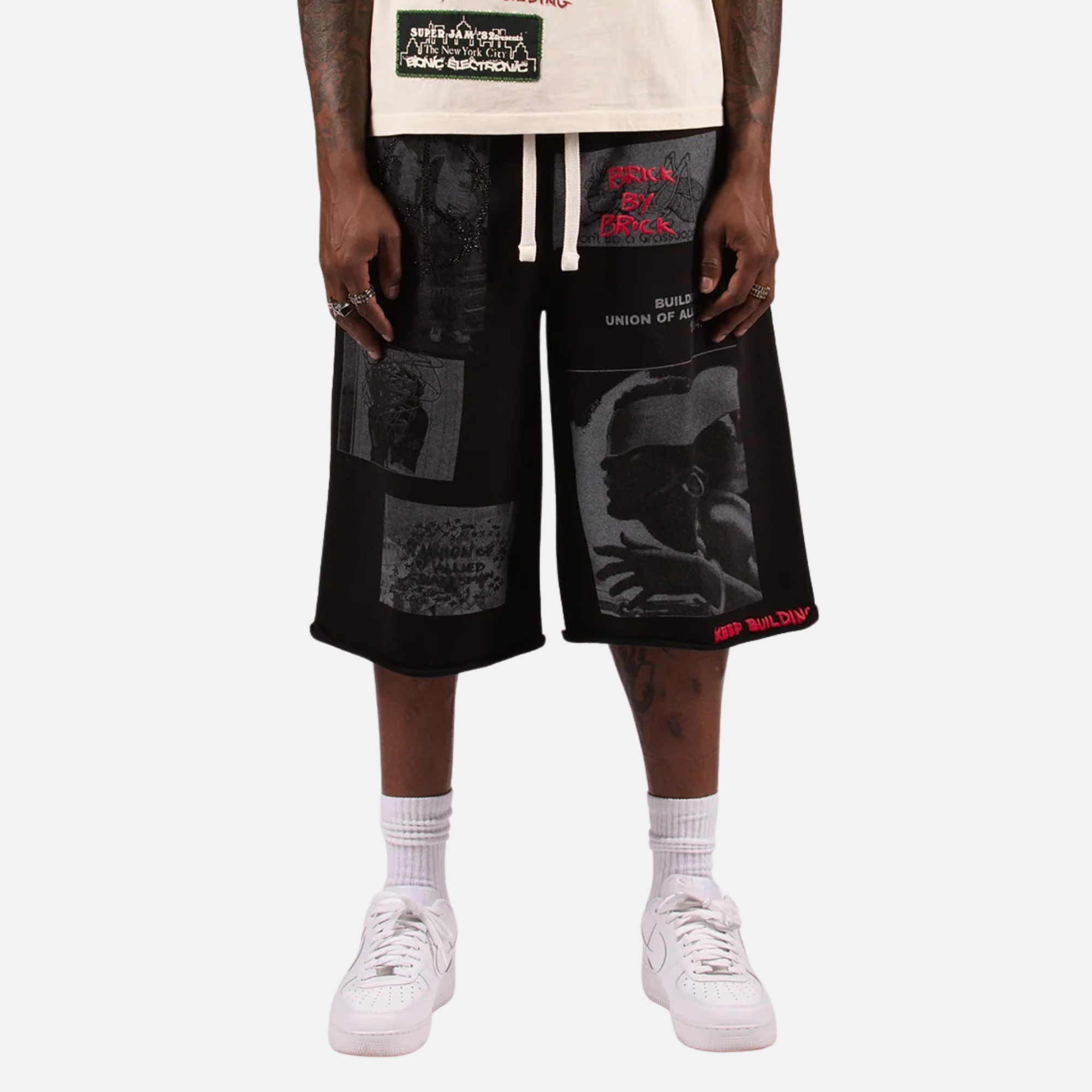 BLDG4 Black Palace Shorts