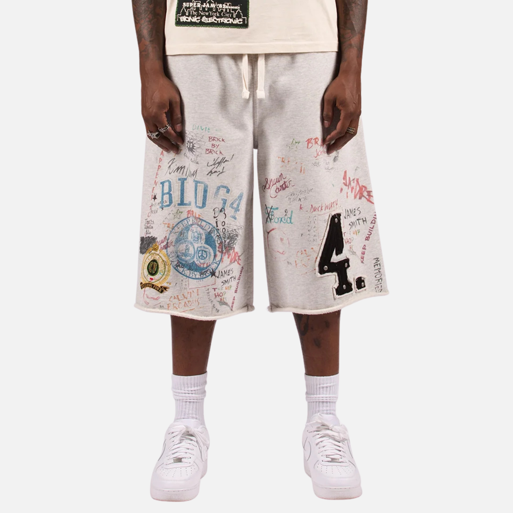 BLDG4 Light Grey Gateway Shorts