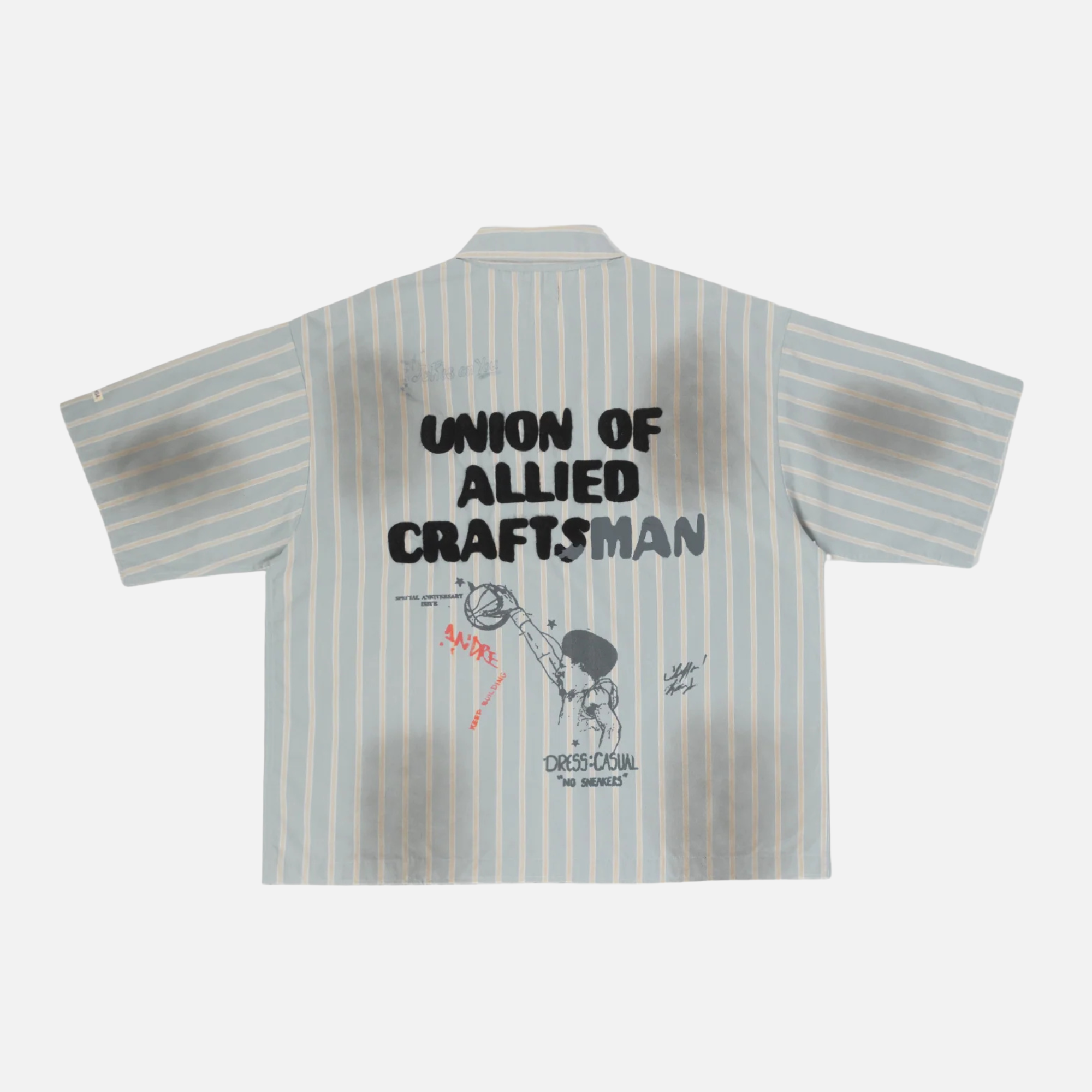 BLDG4 Cathedral Woven Button-Down Shirt