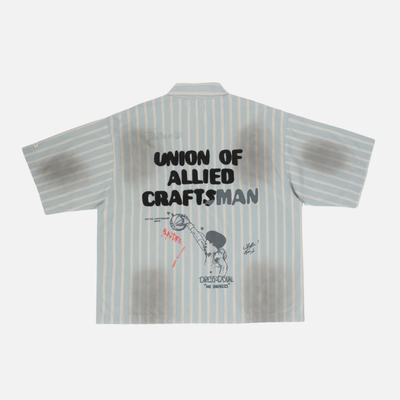 BLDG4 Cathedral Woven Button-Down Shirt