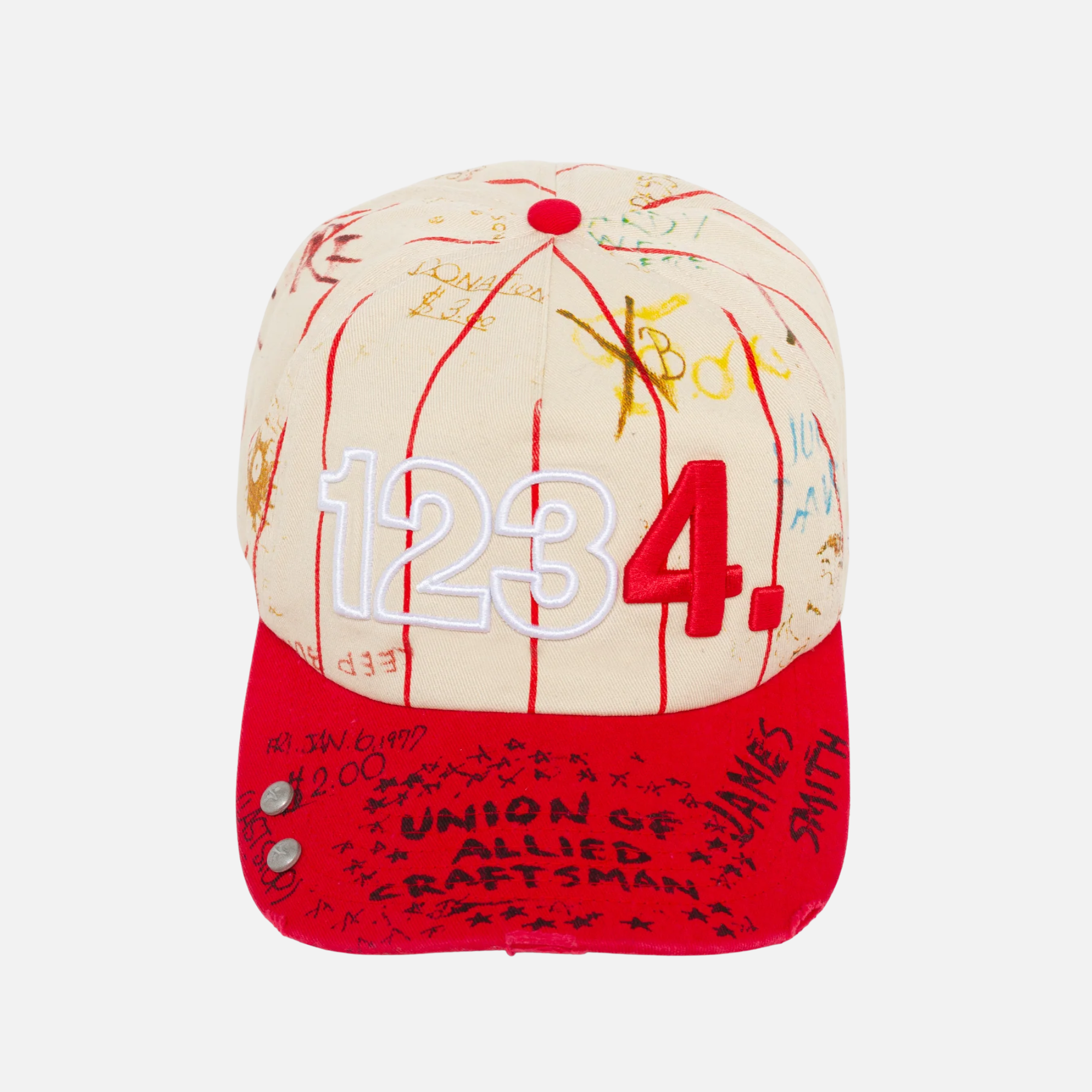 BLDG4 Antique White Potala Snapback Hat