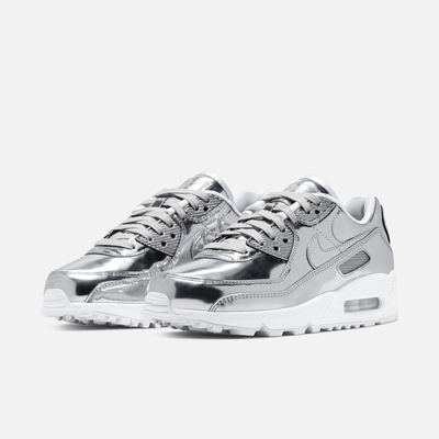 Nike Women's Air Max 90 Metallic Silver