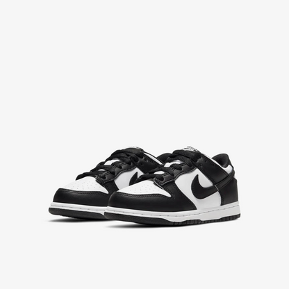 Nike Kids' Dunk Low 'Black White Panda' (PS)