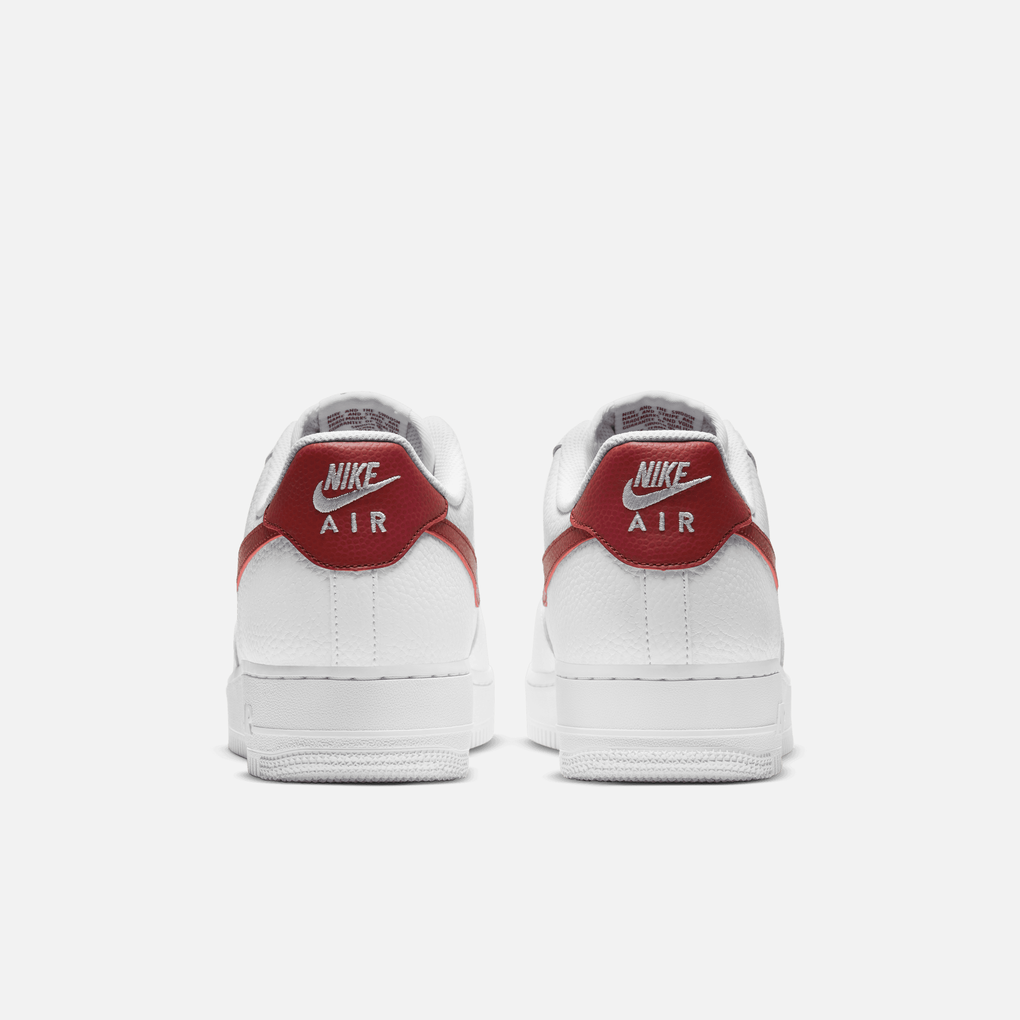 Nike Air Force 1 Low White Team Red – Puffer Reds