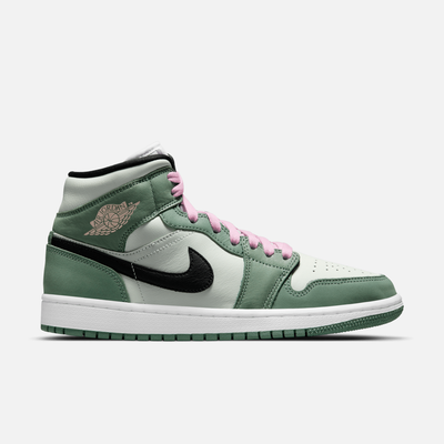 Air Jordan Women's 1 Mid Dutch Green
