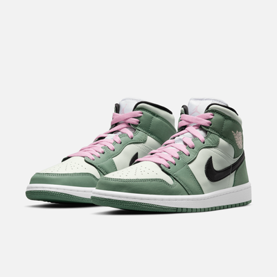 Air Jordan Women's 1 Mid Dutch Green