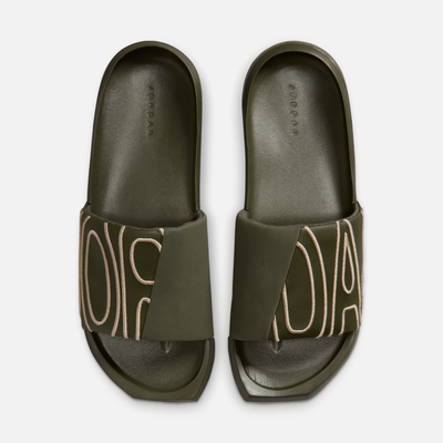 Air Jordan Women's NOLA Slides Cargo Khaki
