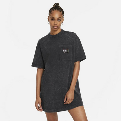 Nike 'Just Do It' Oversized Charcoal Dress