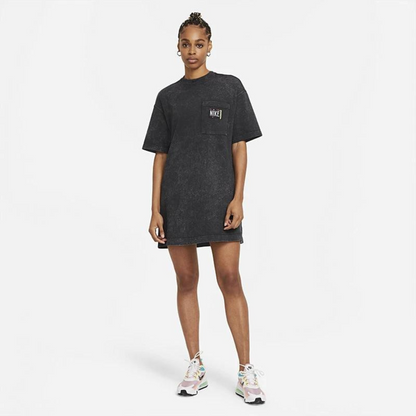 Nike 'Just Do It' Oversized Charcoal Dress