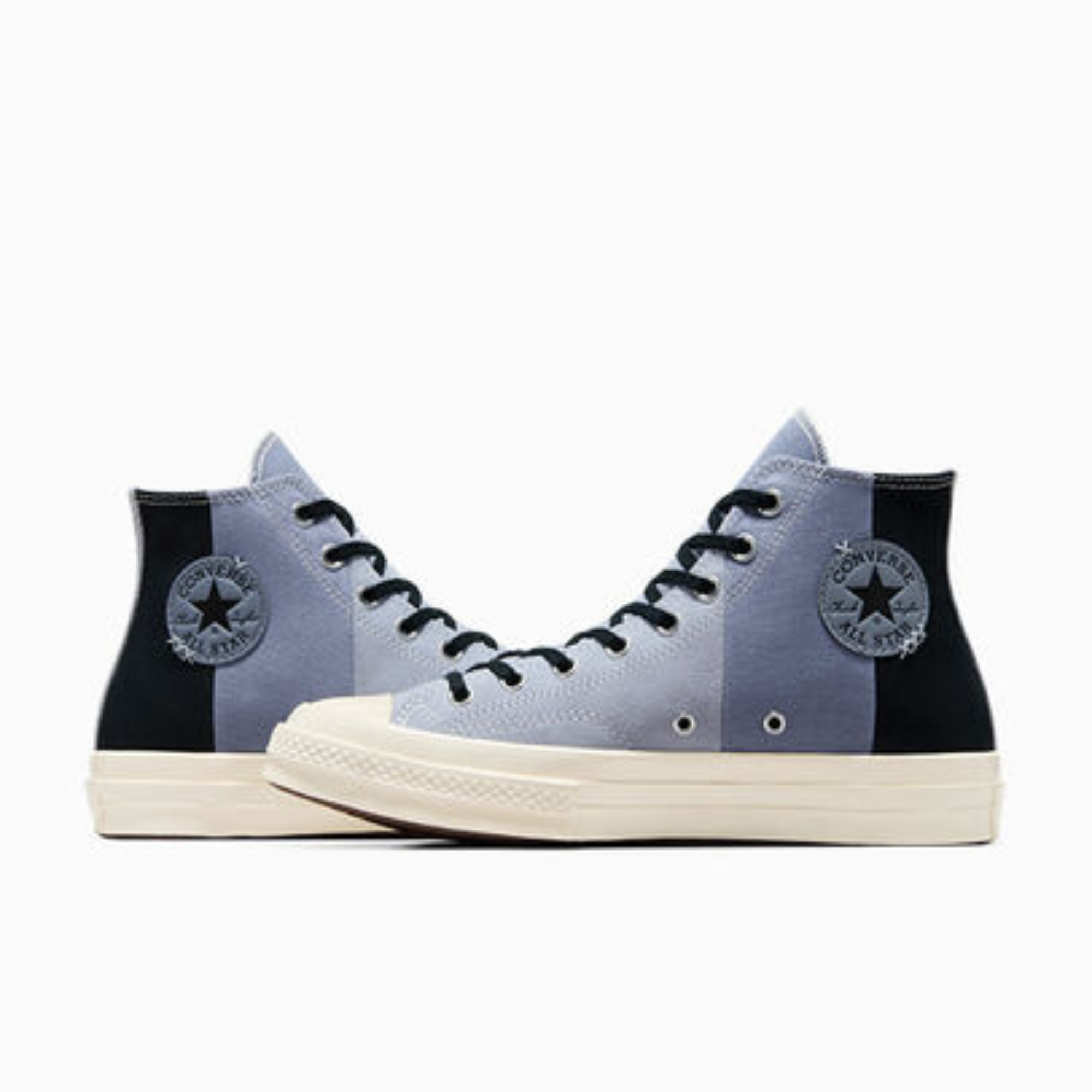 Converse Chuck 70 Hi Patchwork Suede Rainy Daze Puffer Reds