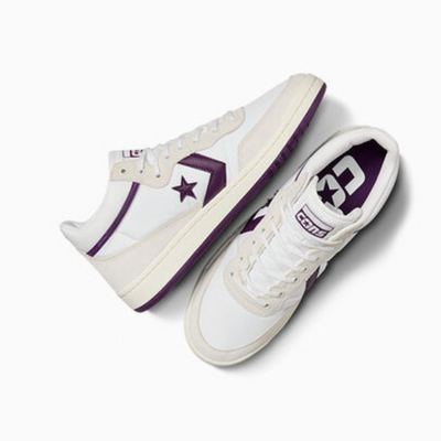 Converse Cons Fastbreak Pro Suede Nylon White Purple – Puffer Reds