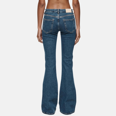 Purple Brand Women's Dark Indigo Flare Jeans