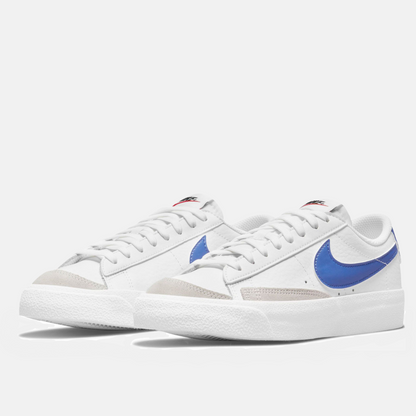 Nike Kids' Blazer Low '77 White Hyper Royal (GS)