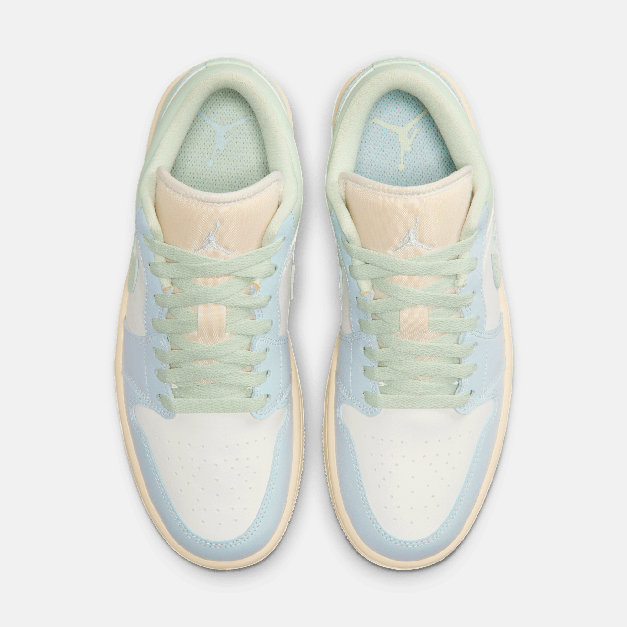 Air Jordan Women's 1 Low Sail Jade Aura