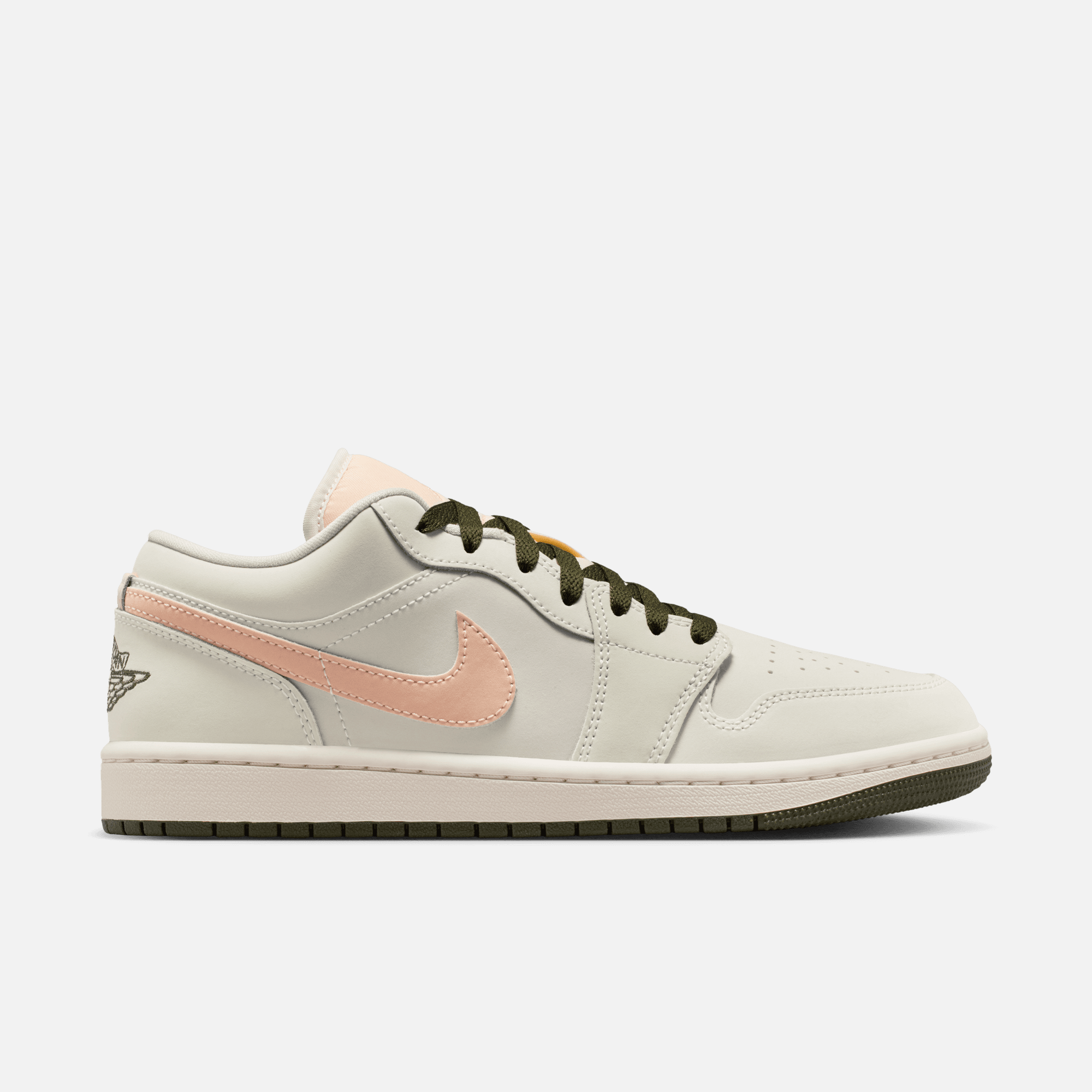 Air Jordan Women's 1 Low Sail Crimson Tint