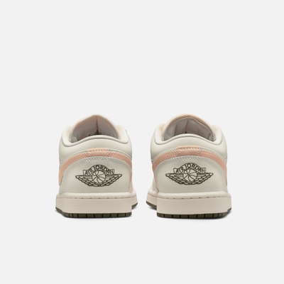 Air Jordan Women's 1 Low Sail Crimson Tint