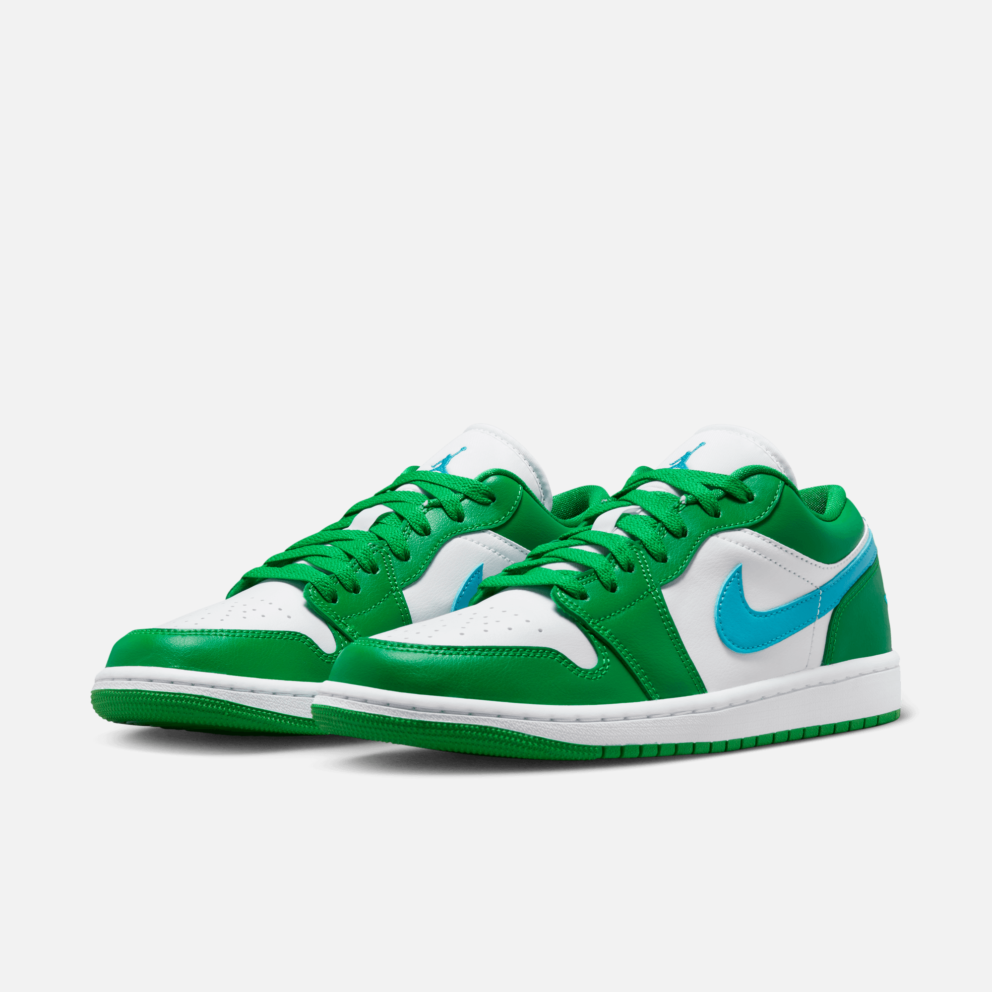 Air Jordan 1 Women's Low Lucky Green – Puffer Reds