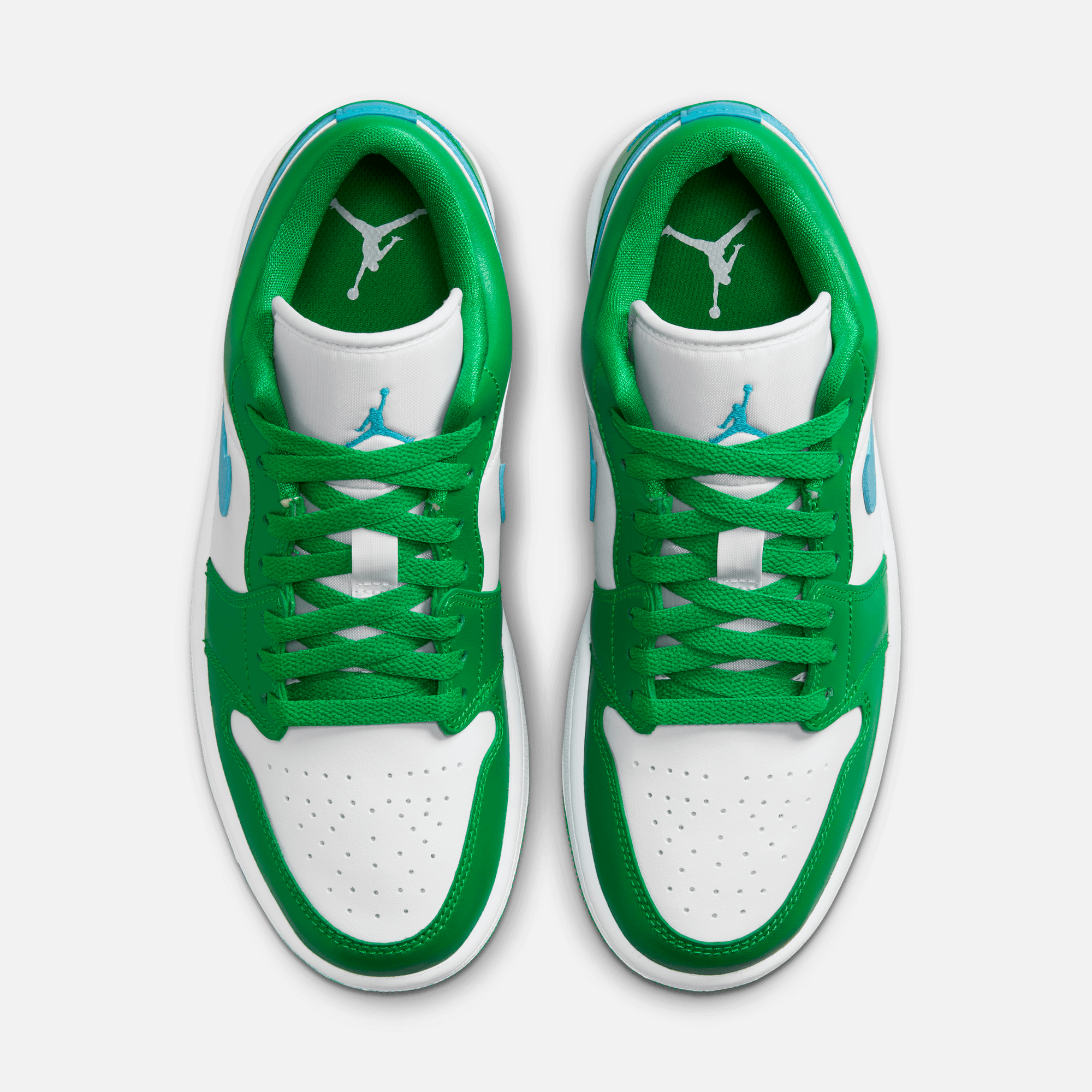 Green sales jordans womens