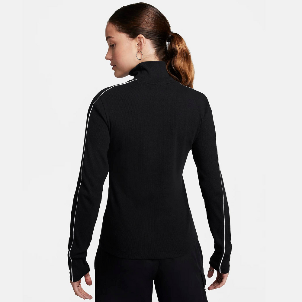 Nike Sportswear Women's Black Long-Sleeve Top