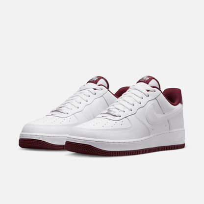 Nike Air Force 1 Low '07 White Dark Beetroot