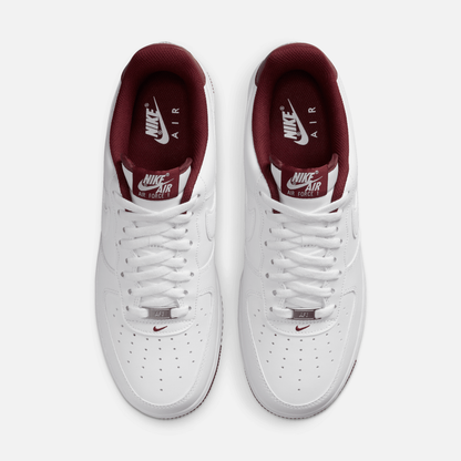 Nike Air Force 1 Low '07 White Dark Beetroot