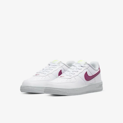 Nike Kids' Force 1 Crater NN White/Purple (PS)